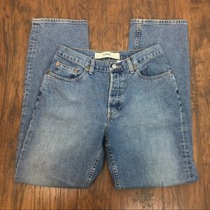 Vintage GAP straight  button fly high rise Jeans 8